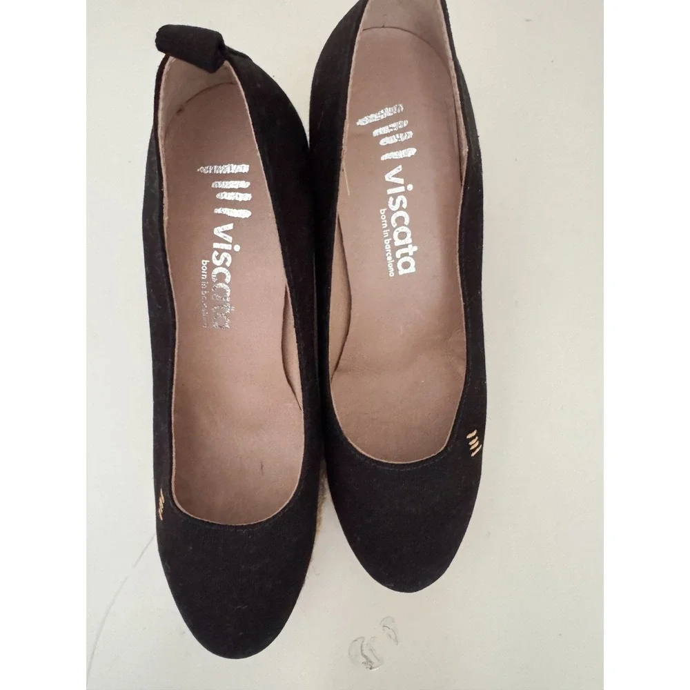 Viscata Barcelona Women's Rose U Cut Espadrille Wedges EU 41 US 10